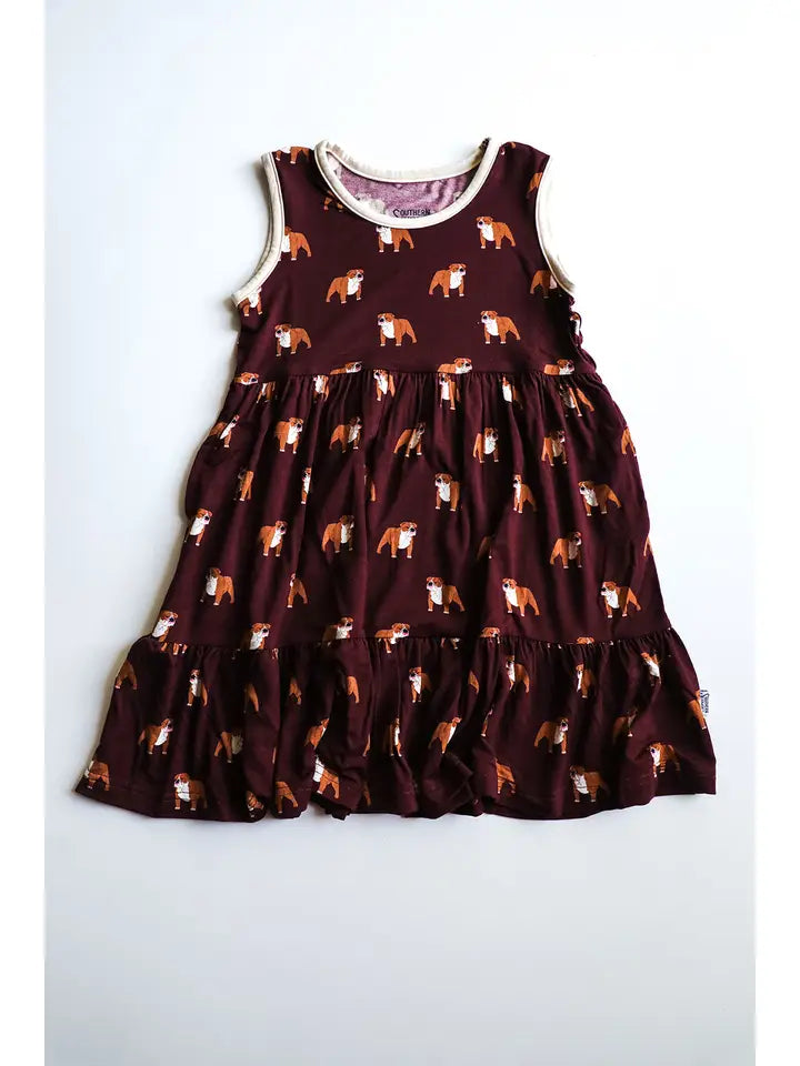 Collie Bamboo Tiered Twirl Dress