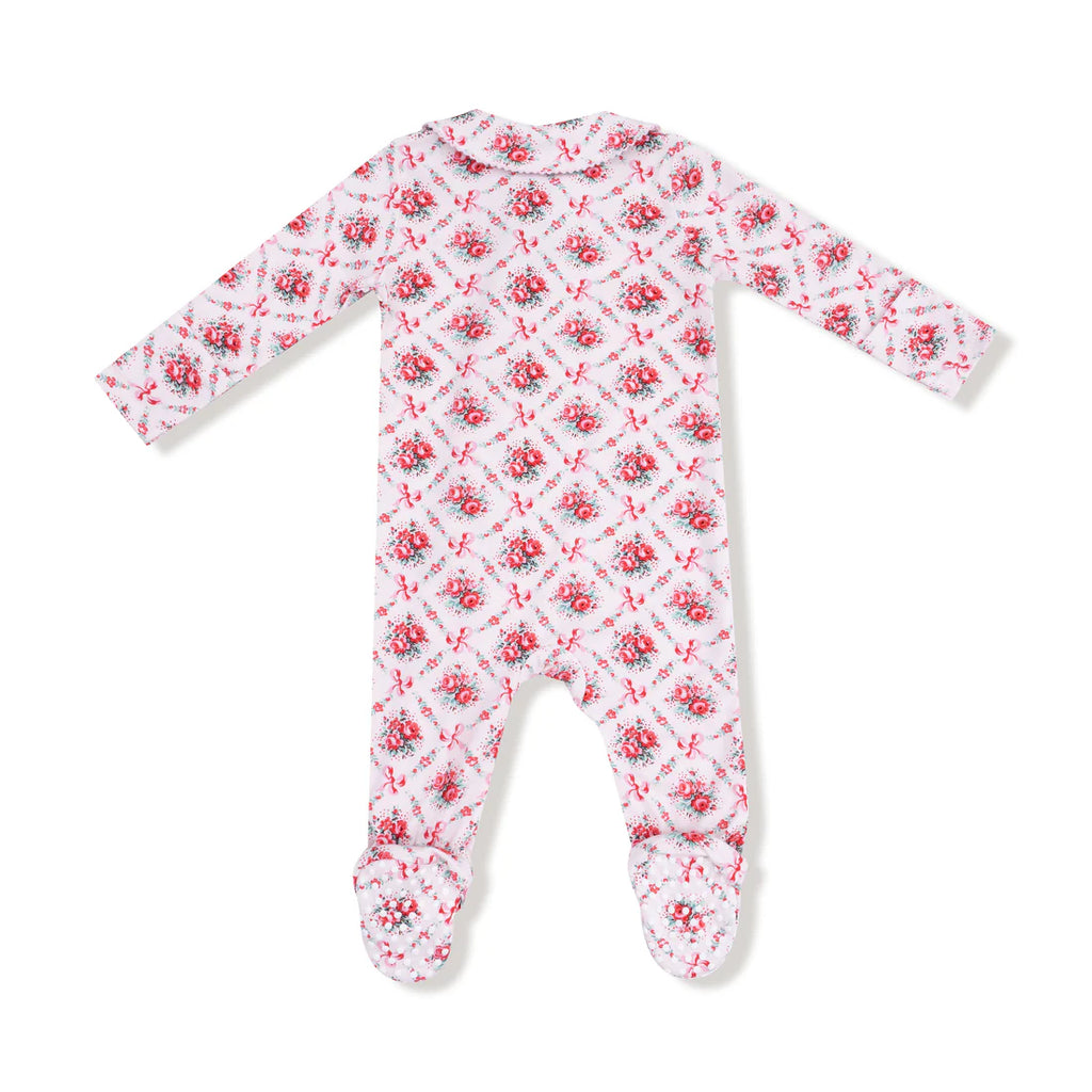 Rose Bow Lattice - Peter Pan 2 Way Zipper