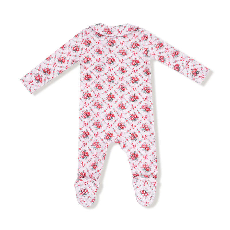 Rose Bow Lattice - Peter Pan 2 Way Zipper