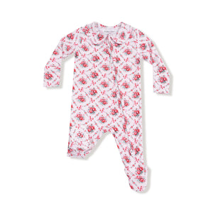 Rose Bow Lattice - Peter Pan 2 Way Zipper