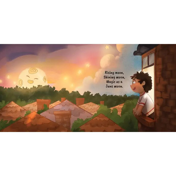 June Moon: A Board Book About the Moon