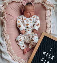 Lounge Set Baby Kids - Floral