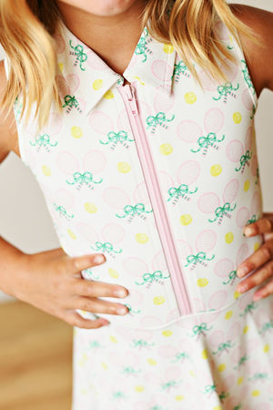 Racquet Collar Tennis Dress