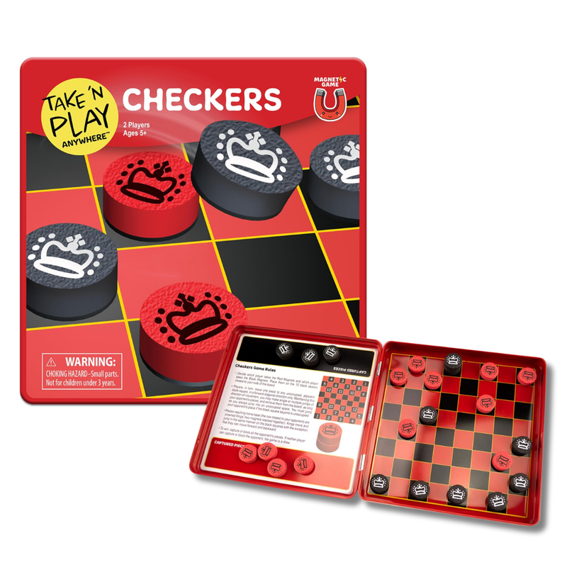 Take N Play Anywhere - Checkers - Stocking Stuffer