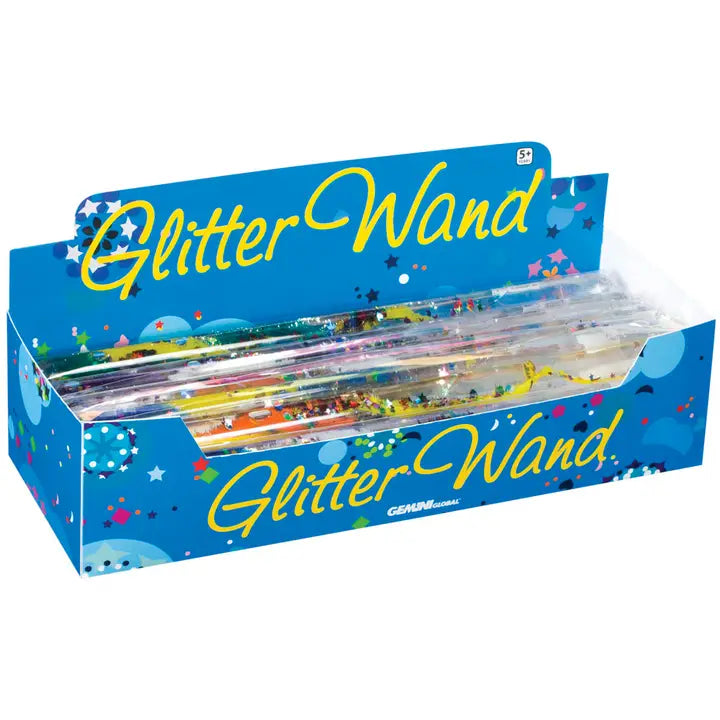 Jumbo Spiral Glitter Wand (Assorted Colors)