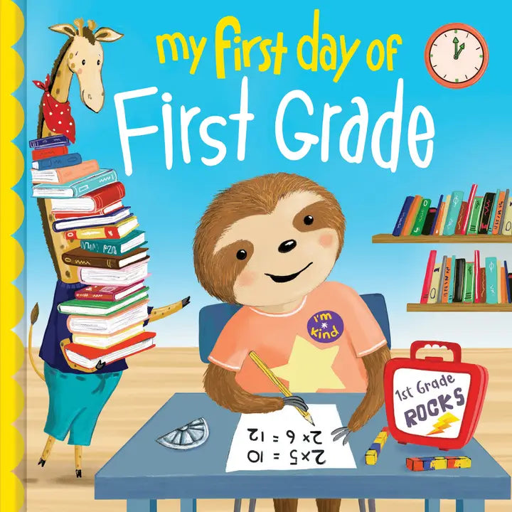 My First Day of First Grade Book