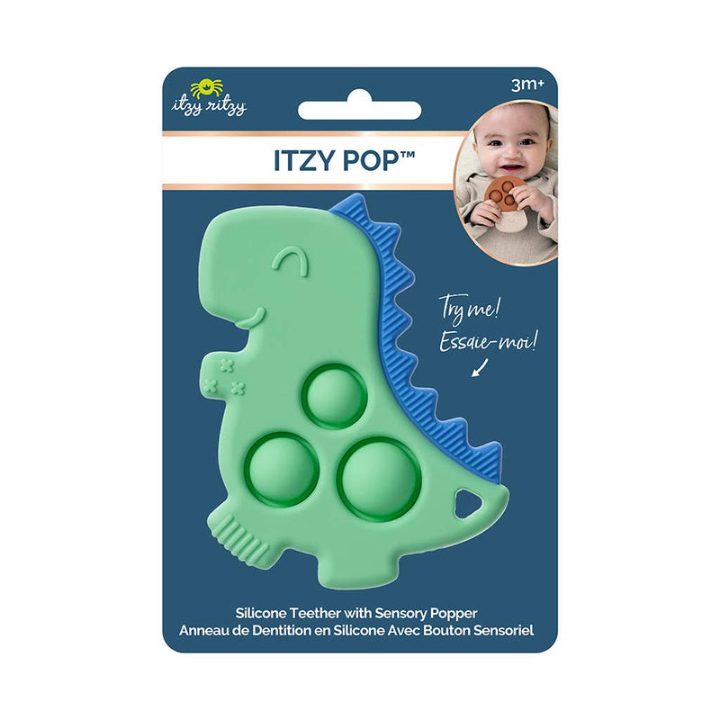 Itzy Pop™ Sensory Popper Toy: Dino