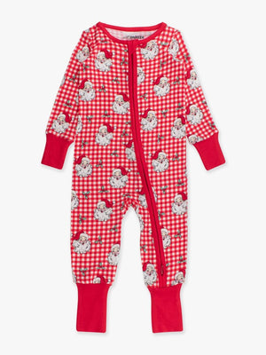 Dear Santa Christmas Red - Convertible PJ One-Piece