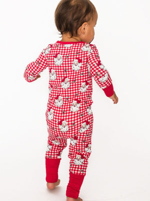 Dear Santa Christmas Red - Convertible PJ One-Piece