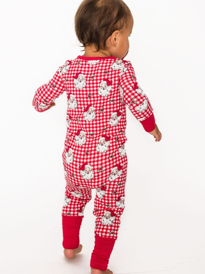 Dear Santa Christmas Red - Convertible PJ One-Piece