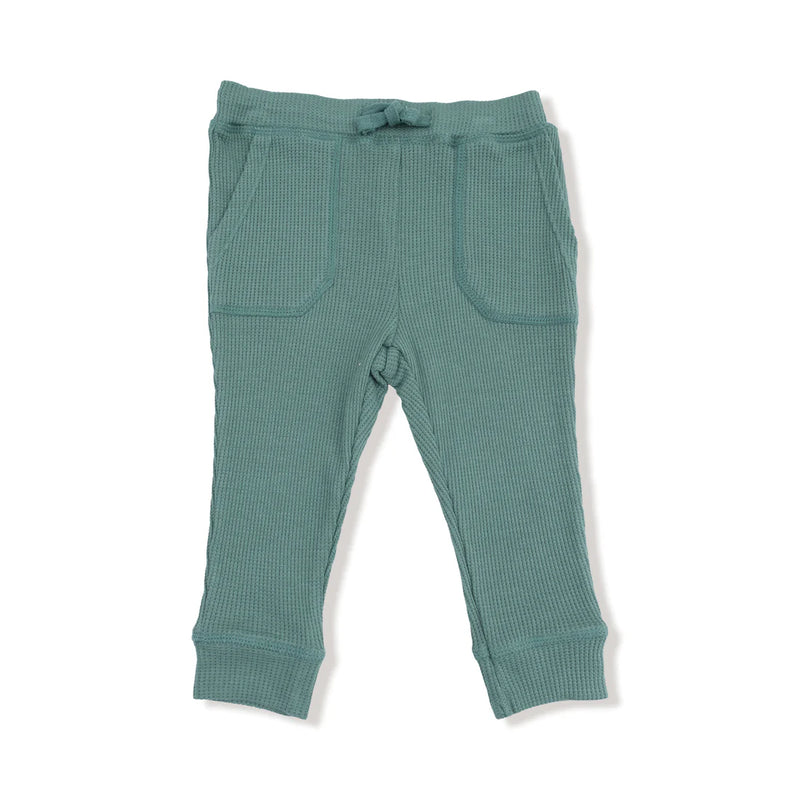 Fishing Things - L/S Henley Top & Waffle Jogger