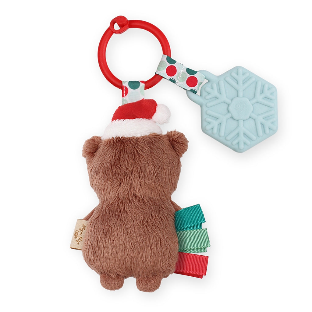 Holiday Itzy Pal™ Plush + Teether - Bear