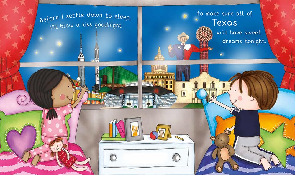 Night-Night Texas - Board Book