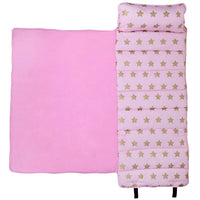 Nap Mat -Pink & Gold Stars