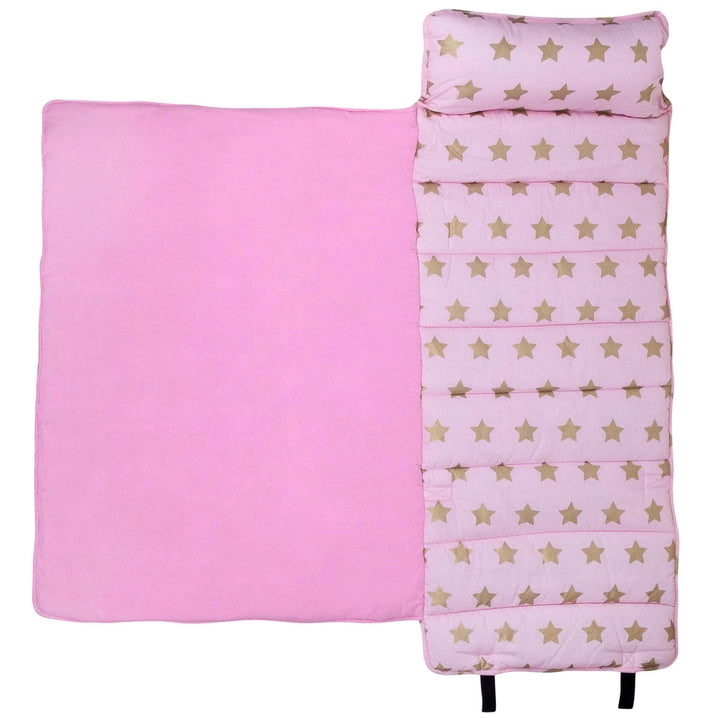 Nap Mat -Pink & Gold Stars