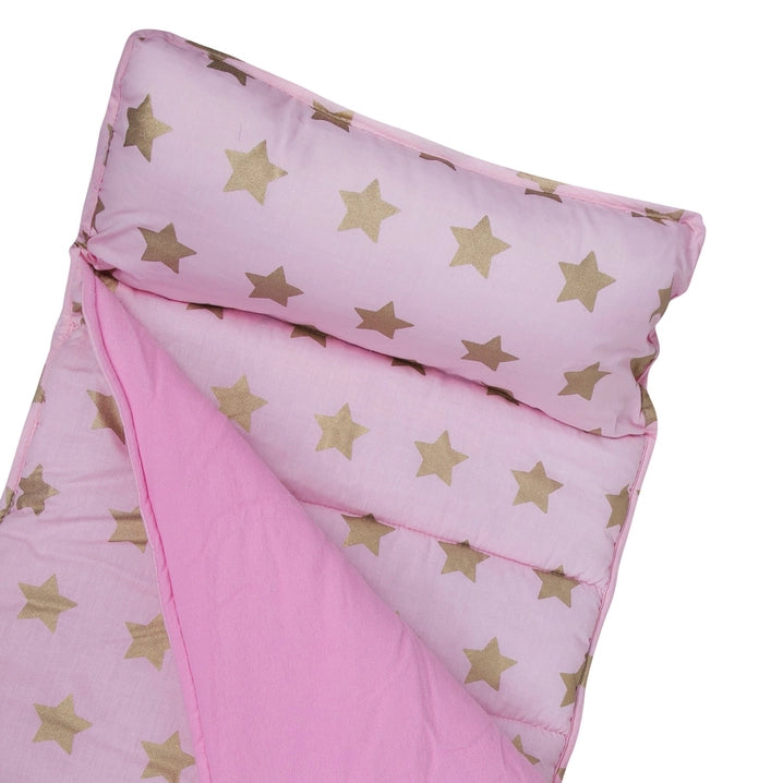 Nap Mat -Pink & Gold Stars
