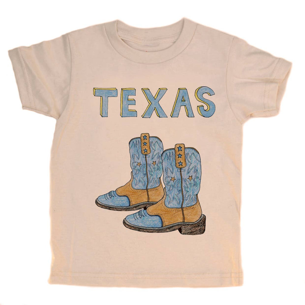 Blue Boots - Kids Organic Tee