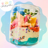 Super Size Unicorn Magical Dough Jars