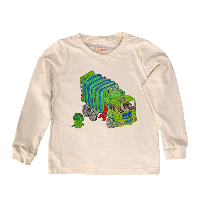 Trash Truck - Kids Organic Tee/Long Sleeve