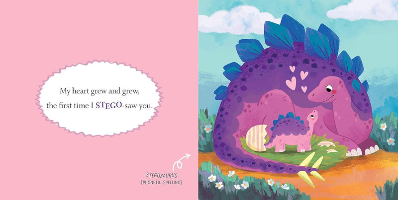 I Love You More, Babysaur - Board Book