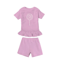 T-Shirt & DIAPER-ZiP® Short Set - Lolli