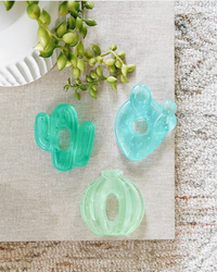 Cutie Coolers™ Water Filled Teethers (3-pack): Cactus