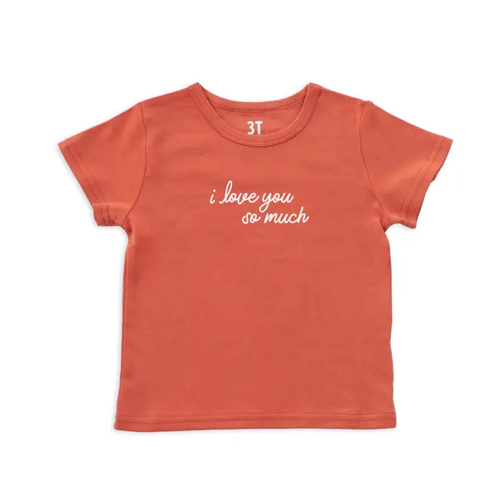 Love You So Much T-Shirt - Orange