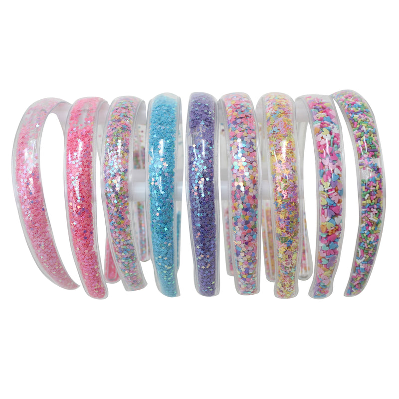 Sequin Shaker Headband: Multi Star