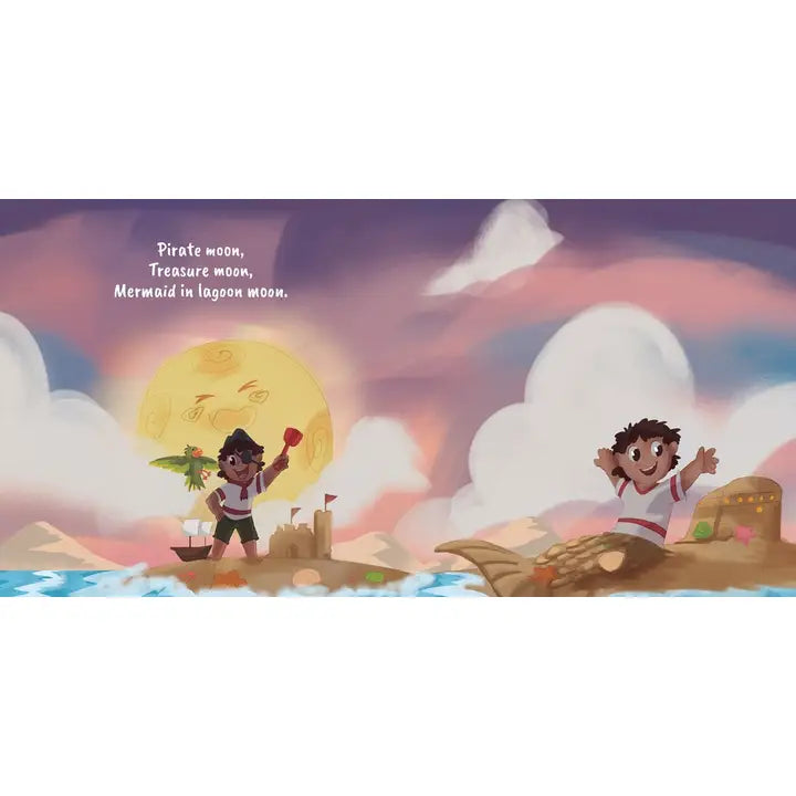 June Moon: A Board Book About the Moon