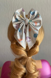 Lucky Charms 3" Sailor Bow on Clip