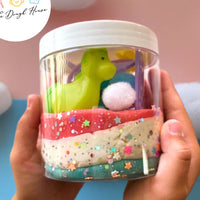 Super Size Unicorn Magical Dough Jars