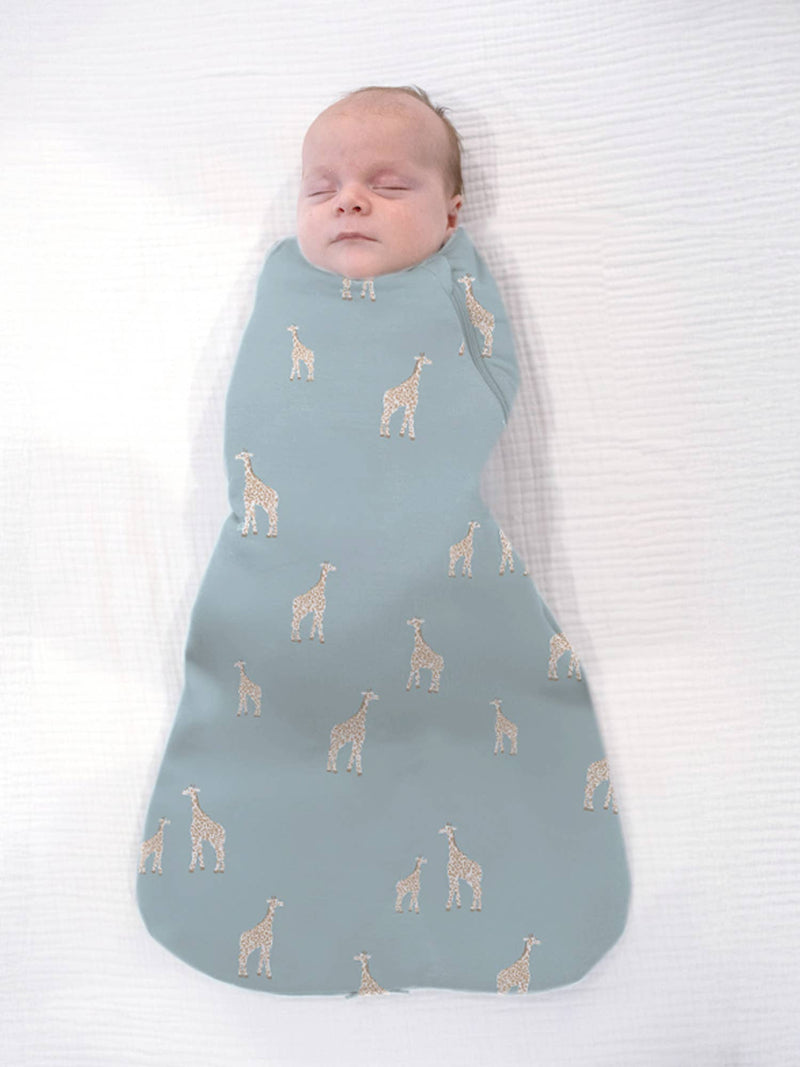 Swaddle - Giraffe Moss / 1.0