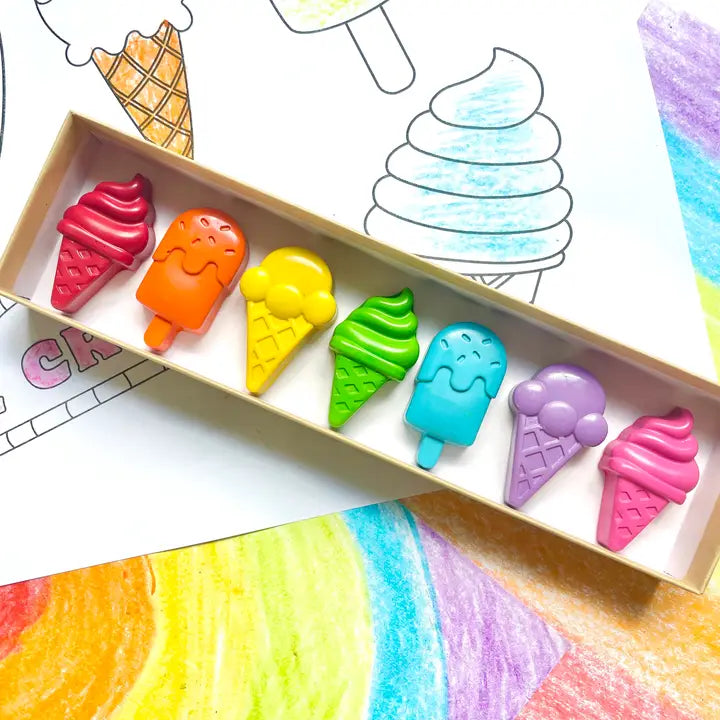 Ice Cream Crayons Gift Box