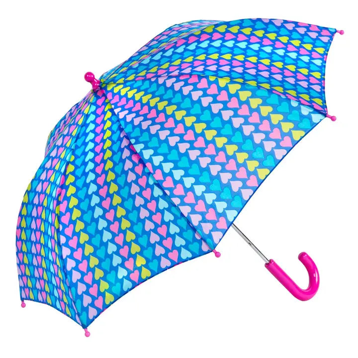 Heart Stripe Kids Umbrella