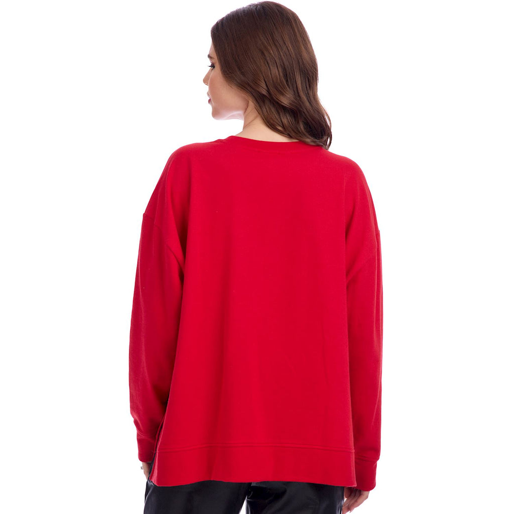 Red Valentine's Sparkle Sweatshirt