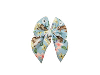 Blue Easter Bunny 4" Sailor Bow on Clip