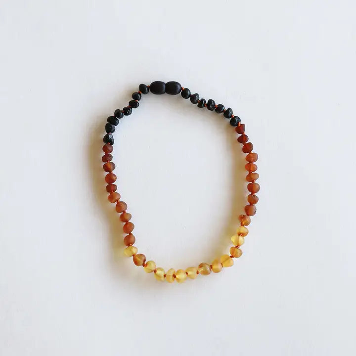 Raw Ombre Amber 12" - Baltic Amber Necklace