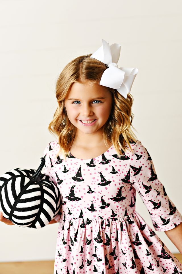 Witch Hat Glitter Twirl Dress