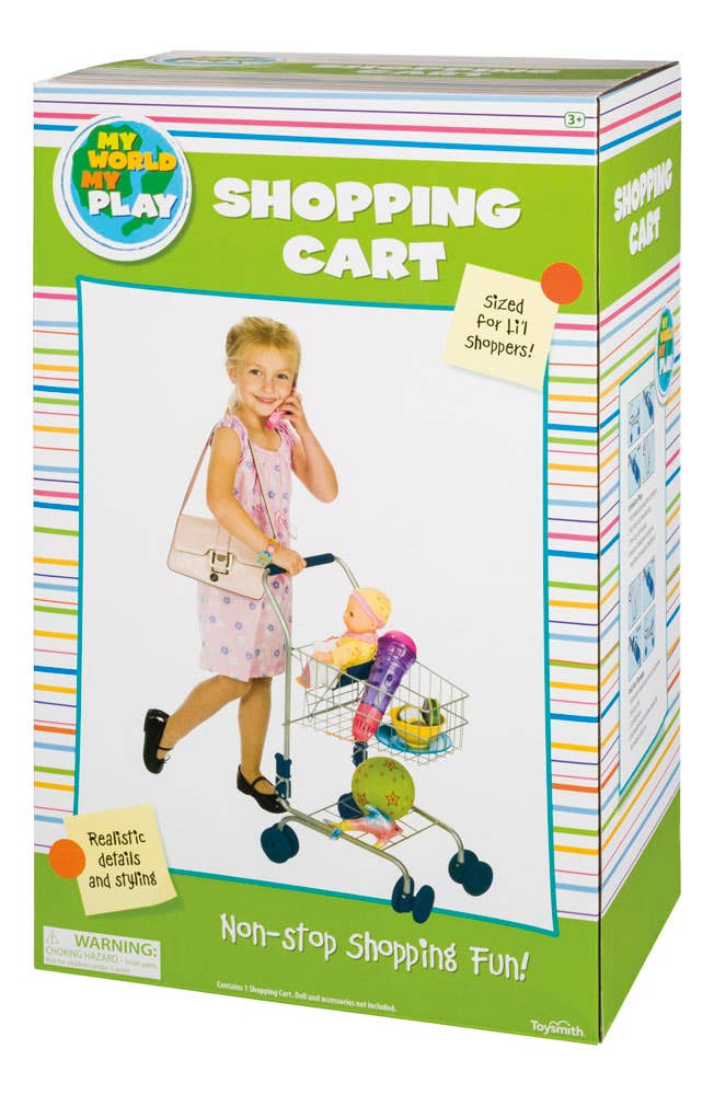 Toysmith Kids' Miniature Shopping Cart - LOCAL PICKUP ONLY