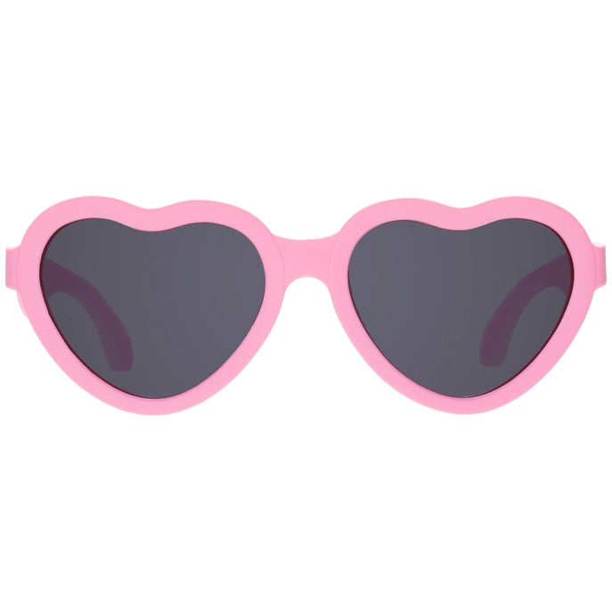 Hearts Sunglasses - Bubble Gum Pink