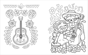 Día de los Muertos Coloring Book for Kids