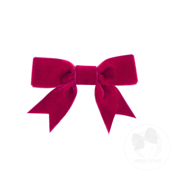 Mini Velvet Fancy Tail Bows