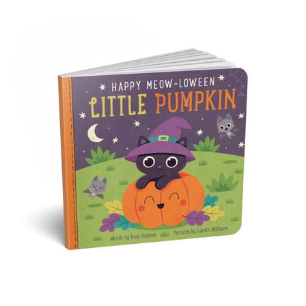 Happy Meow-loween  Little Pumpkin Board Book