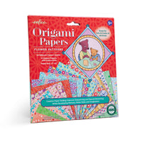 Flower Patterns Origami Papers