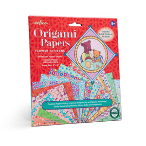 Flower Patterns Origami Papers