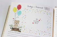 Elephant Lime Baby Memory Book