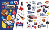 500 Stickers: Texas