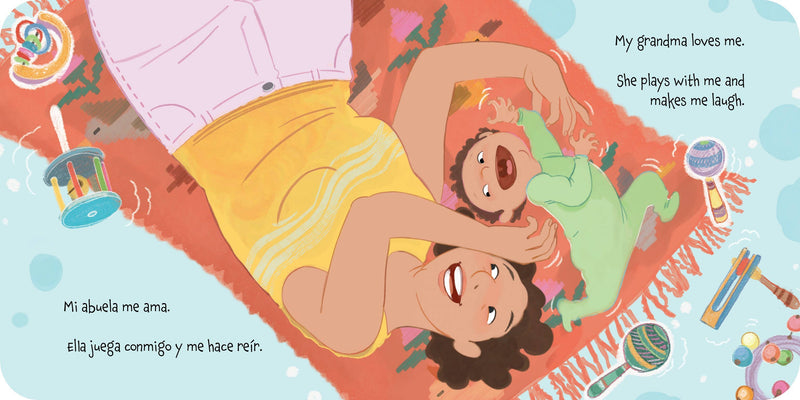 Bebé Ama a Abuelita / Baby Loves Grandma - Book