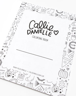 Fall & Holiday Coloring Book