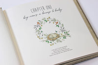 Floral Fox Baby Memory Book